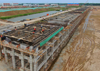 河南淮濱 堅守崗位建“大港”，擘畫通江達海新藍圖